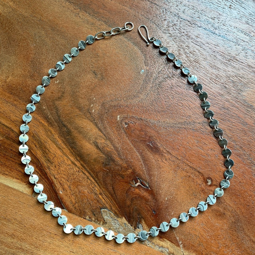 Ciara Robillard moon phases necklace